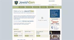 Desktop Screenshot of jewishgen.org